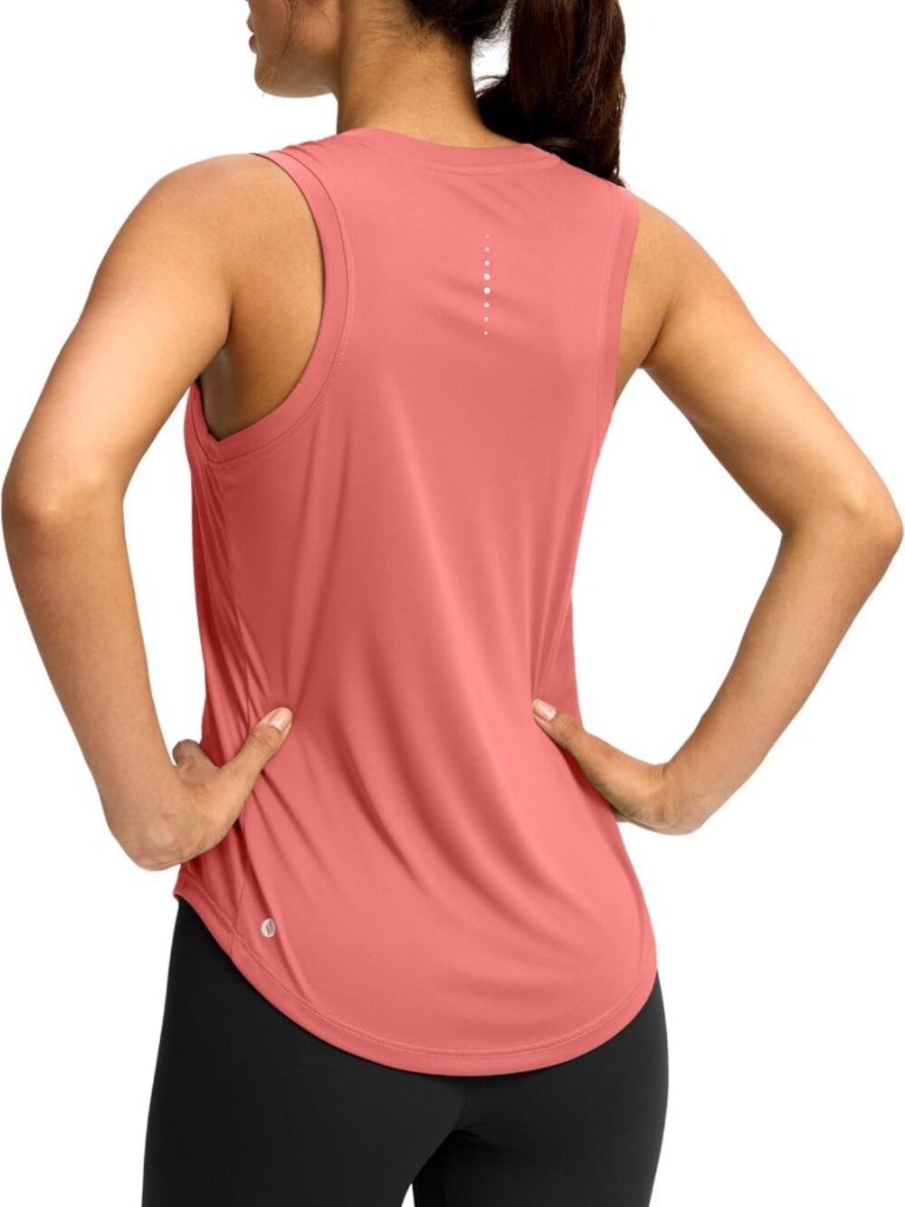 Women's Racerback Workout Tank Top - Athletic Fitness Shirt for Gym & Exercise